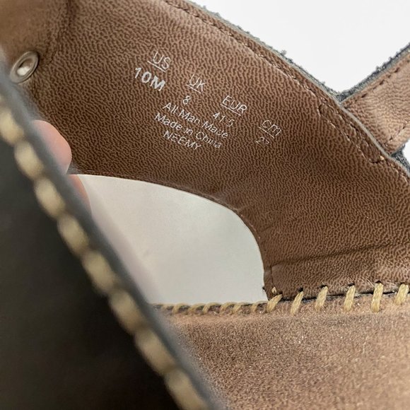 Soul by Naturalizer - Black Leather Adjustable Strap Sandals - Picture 6 of 8